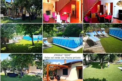 Image de Casale \"gaia\" - Relax nel Verde con Piscina e Camino