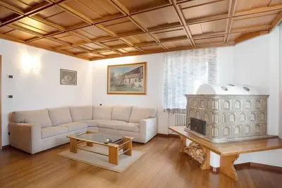 Image de Appartement de vacances \"Ciasa Soppelsa 2\" avec vue sur les montagnes, Wi-Fi et jardin