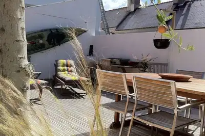 Image de A 50 m de la Plage, Maison de PĂŞcheur Avec Terrasse et vue mer Ă 2 pas du Port
