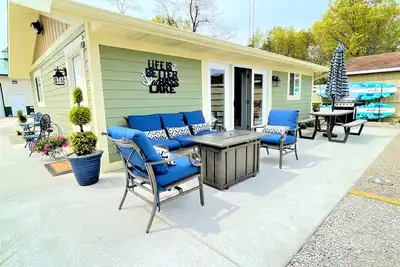 Image de New 2 Bedroom Guest Cottage on Bass Lake - Paddleboard/Private Boat Ramp/Bikes