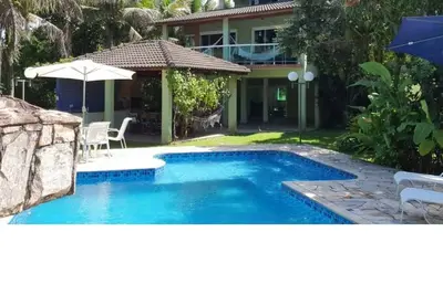 Image de Beach house on the sand 30m from gated community Costa do Sol Guaratuba Bertioga