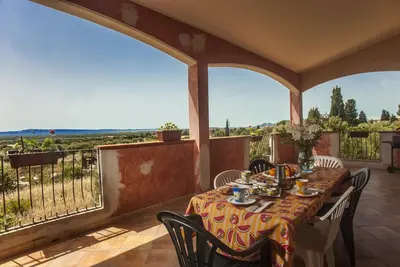 Image de Maison de vacances \"Elena\" avec vue sur mer, climatisation et terrasse