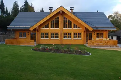 Image de Luxury log cabin, right on the K1 ski and mtb. Lift Willingen, family-friendly