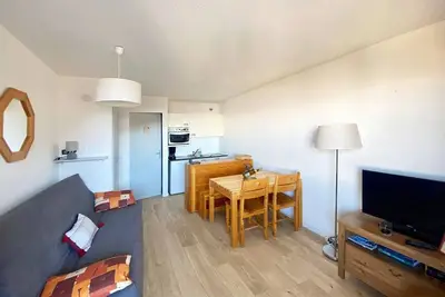 Image de Studio au cœur des Orres pour 4 pers avec balcon, proche commerces et activités