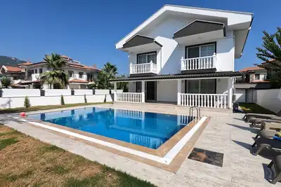 Brand New Built Beautiful Villa With Private Pool In Centre Of Dalyan Town! ! !