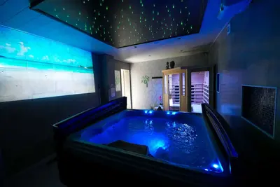 Image de Villa Cerf | Spa Privé, Borne d'arcade, Babyfoot