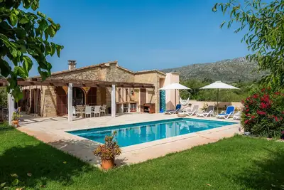 Image de Villa \"Finca Soliva\" avec vue sur les montagnes, jardin, Wi-Fi, piscine et terrasse