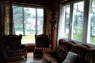 Image de Maison familiale en bois à 10 mm à pied de la mer et du centre de la station