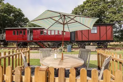 Image de The Carriage At High Barn Heritage, with a garden in Halstead