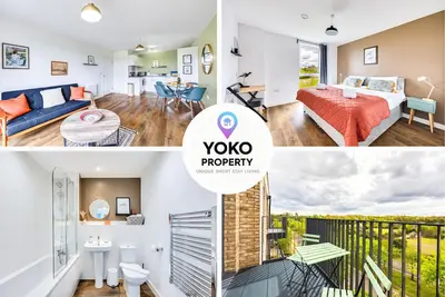 Image de Penthouse Flat • Central Mk • Balcony • Parking