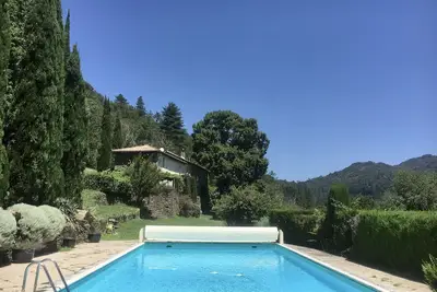 Image de Cévennes, magnificent house, large swimming pool, nature, superb view