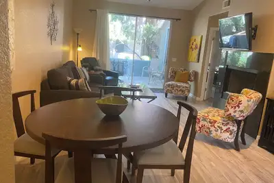 Spacious, upscale, 2Br 2Bath, ground level Condo in Gated Resort community!