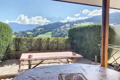 Image de Charmant studio près du centre de Combloux avec kitchenette