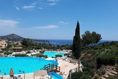 Image de Cap Esterel, T2 Vue Mer 4 couchages adapté Pmr 30M²