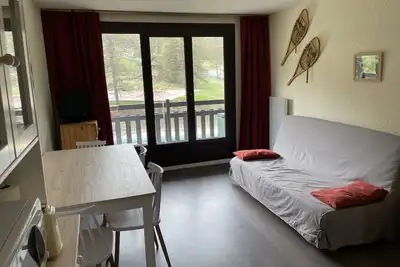 Image de Appartement 6 pers - pieds des pistes - piscine et tennis (en été)