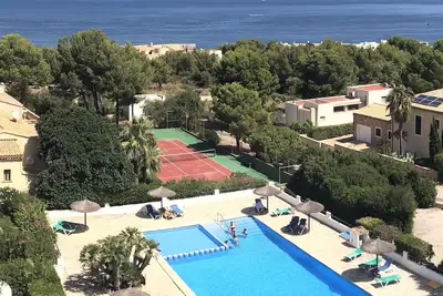 Image de Vacation apartment Mallorca with pool and tennis, sea view, Josilo2