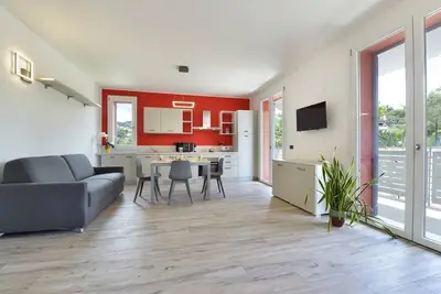 Image de Apartment with terrace, A/C, Wi-Fi and pool | Ap38