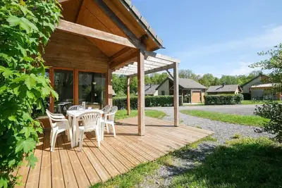 Image de Maison de vacances avec terrasse privée