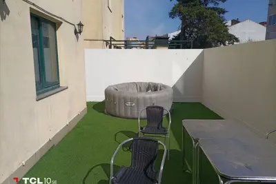 Piso con Terraza, garaje y a 2 min de la Playa