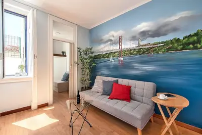 Image de Appartement de vacances pour 5 personnes env. 80 qmà Lisbonne, Região de Lisboa (Côte de Lisbonne)