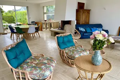 Villa Simone vue mer, plage 2min à pieds
