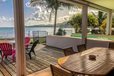 Image de Villa 3* au bord de l'océan. 10 personnes
