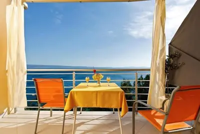 Image de Beaux appartements avec balcon à côté de la plage