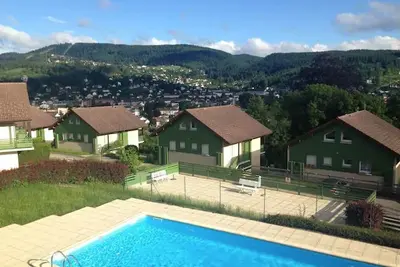 Image de Chalet chaleureux à Gérardmer, vue pistes, 4 pers.