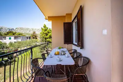Image de Appartement de vacances avec climatisation et balcon