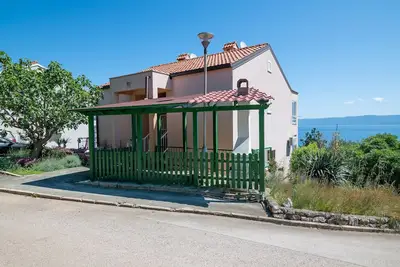 Image de Appartement d'une chambre avec la terrasse et la vue sur le mer Ravni, Labin (A-12891-a)