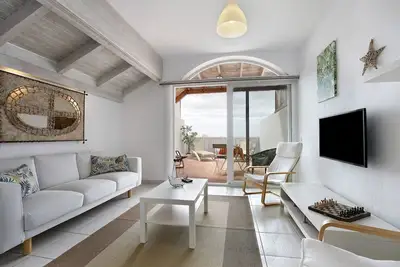 Appartement Bahía Vista avec vue sur mer, Wi-Fi et terrasses