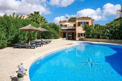 Image de Maison de vacances \"Apartamento Casa de Maretas\" avec Piscine, A/C, Wi-Fi, Balcon, Terrasse, Jardin