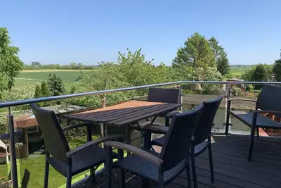 Image de Sonnenaufgang und Sonnenuntergang vom Balkon aus Sehen!