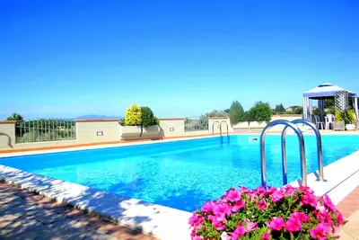 Image de Orange Appartement- Agritourisme Poggio alla Cavalla piscine au cœur de Toscane