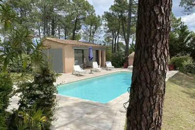Image de Villa avec piscine avec vue à Roussillon