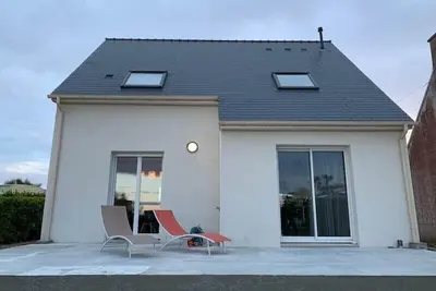 Image de La casa Sovaïna Maison neuve à 350m de la plage