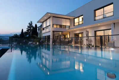 Villa Californienne-magnifique vue mer et montagne