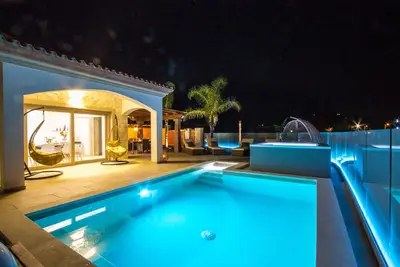 Image de Mediterranean villa with private pool on Foxi Manna beach in Sardinia