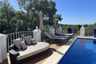 Image de Casa Lorna, Elviria, Marbella: 3-4 Bedroom Villa, sleeps 6-8, Pool, Sea Views