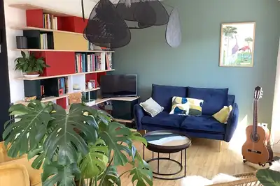 Image de Agréable et Lumineuse Maison de Famille à Deux pas de la mer