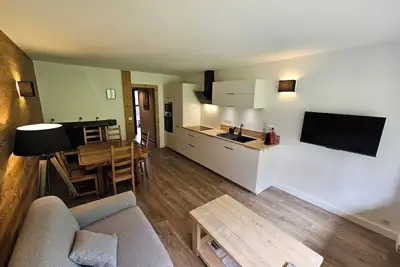 Image de Megève- 50m2 Rochebrune 2 Ch (rénové Mai 2024) balcon