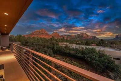 Epic Red Rock Panoramas Featuring Cathedral Rock
