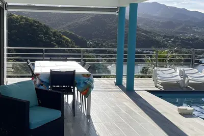 Image de Villa Bacaly, vue mer, plage à 8 min à pieds de 2 à 14 personnes