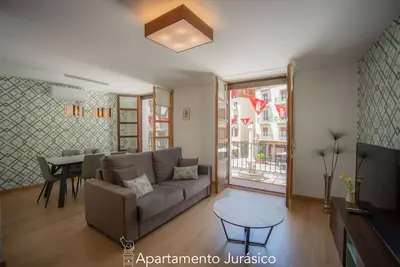 Appartement-Jurásico-de Luxe-Douche-Balcon