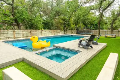 Image de [Atx Resort] Fully Remodeled House - Pool/Spa