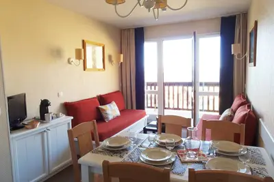 Image de Appt F2  4/5 Pers  Vue Et Sortie Directe Sur Pistes. Wifi. Centre Station