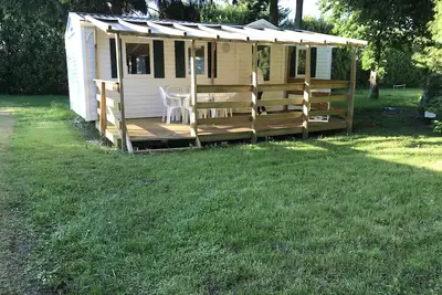 Image de Mobil home 6 personnes, 3 chambres et terrasse couverte