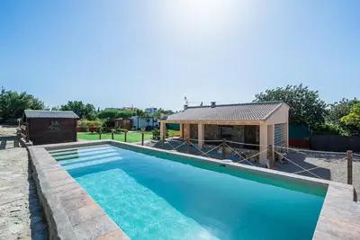 Image de Fermette avec piscine privée à 500m plage