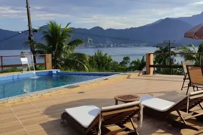 Image de Casa Biscaia with 02 swimming pools and 02 gourmet areas <br>Breathtaking view to the sea