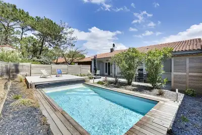 Image de Capbreton Maison avec piscine, plage à pieds
